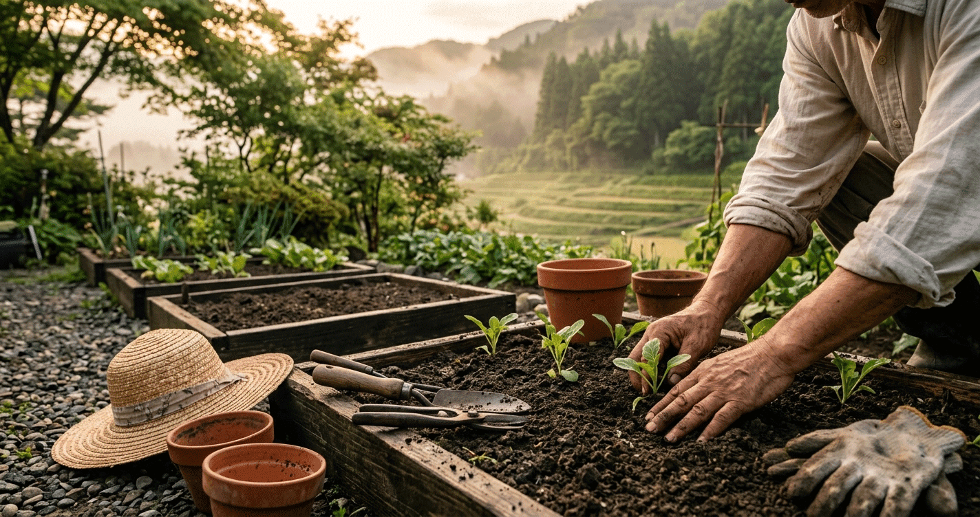 ダーチャ的な週末の過ごし方―土に触れる、ただそれだけでいい